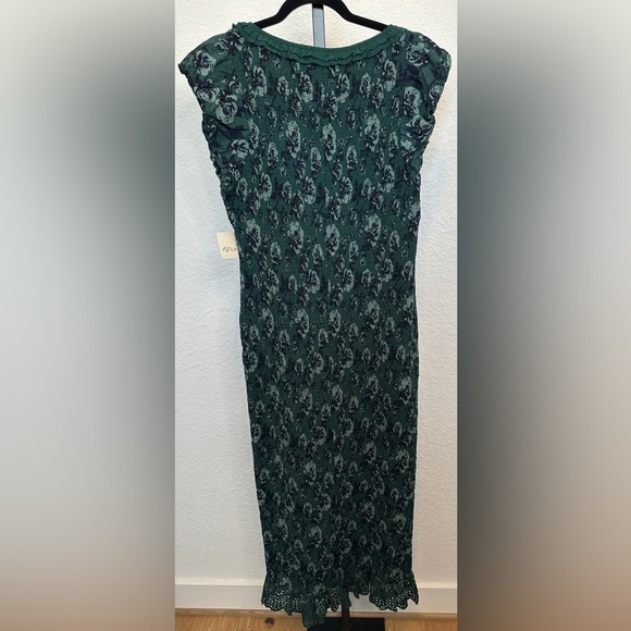Free People | McKenna Floral Smocked Midi Dress - Picture 4 of 5